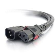 10ft (3m) Locking C14 to C13 10A 250V Power Cord (TAA Compliant) - Black 10ft (3m) Locking C14 to C13 10A 250V Power Cord (TAA Compliant) - Black