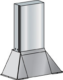 Trough Cabinet Conn Hood - Black Trough Cabinet Conn Hood - Black