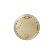 8IN FLUSH STYLE CVR ASSEMBLY SB SATIN BRASS 8IN FLUSH STYLE CVR ASSEMBLY SB SATIN BRASS