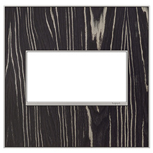 adorne® Macassar 2-Gang Screwless Wall Plate