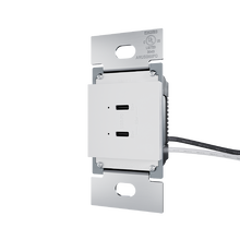 ADORNE 65W USB OUTLET MODULE, TYPE-C , WHITE