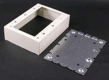 500/700 Three-Gang Switch and Receptacle Box Fitting 500/700 Three-Gang Switch and Receptacle Box Fitting