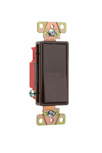 Specification Grade Decorator Switch, Brown