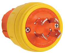 Turnlok® SteriGuard™ Antimicrobial Plug 30A, 3Φ250V Turnlok® SteriGuard™ Antimicrobial Plug 30A, 3Φ250V