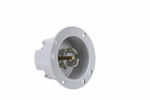 30A L2130 Flanged Inlet, Gray