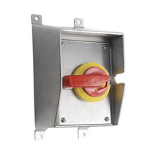 Sloped-Roof Stainless Steel Safety Switch, 30A Sloped-Roof Stainless Steel Safety Switch, 30A