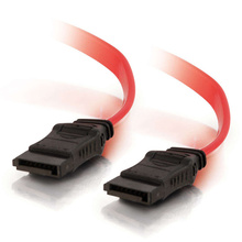 Discontinued - 1ft (0.3m) 7-pin 180° 1-Device Serial ATA Cable