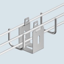 1H Telex Tray Hold Down Clip High-Resistance Finish 1H Telex Tray Hold Down Clip High-Resistance Finish