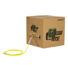 EZ Patch™ Box, 28AWG Reduced Diameter CAT6 7ft, Yellow, Qty 80 EZ Patch™ Box, 28AWG Reduced Diameter CAT6 7ft, Yellow, Qty 80
