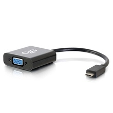 USB-C® to VGA Video Adapter Converter - Black USB-C® to VGA Video Adapter Converter - Black