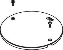 AMD8 Communications Poke-Thru Device Abandonment Plate
