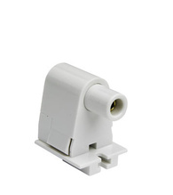 Fluorescent Lampholder, White