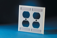106-Type Plastic Double Gang Cover Plate, 106-Type Plastic Double Gang Cover Plate,