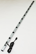 CabinetMate Plug-In Outlet Center Unit / 120V/15A / 70" long / 11 O/L / 15' cord / Computer Grade Surge