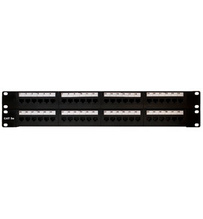 Discontinued - Cat 5e 48-Port Rack Mount Patch Panel Discontinued - Cat 5e 48-Port Rack Mount Patch Panel