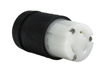 Heavy Duty Ground Continuity Monitoring (GCM) Connector, Black and White