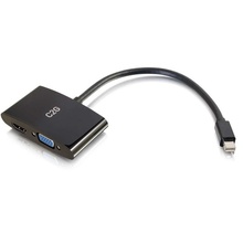 Discontinued - 8in Mini DisplayPort™ Male to 4K HDMI® or VGA Female Adapter Converter - Black