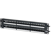 48-Port Keystone Rack Mount Patch Panel 48-Port Keystone Rack Mount Patch Panel