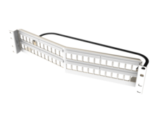 Clarity Angled - Standard Density Patch Panel - 24 Ports