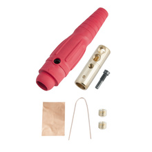 Series 18 In-Line Connectors Female, Red Series 18 In-Line Connectors Female, Red