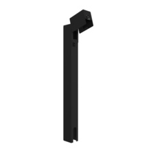 Direct Bury Power Pedestal, 1-Gang Unwired- Black