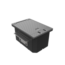 Outdoor Rooftop Box, Unwired, Gray Cover