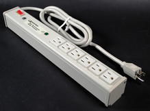Plug-In Outlet Center Unit / 120V/15A/6 O/L /lighted switch/6' cord/Premium Grade Surge Plug-In Outlet Center Unit / 120V/15A/6 O/L /lighted switch/6' cord/Premium Grade Surge