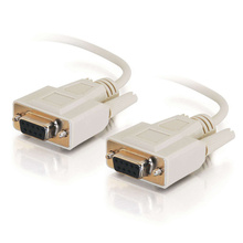 6ft (1.8m) DB9 F/F Serial RS232 Null Modem Cable - Beige 6ft (1.8m) DB9 F/F Serial RS232 Null Modem Cable - Beige