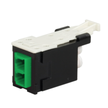 Infinium HDFM/HDJ Fiber Module, LC Duplex, Green