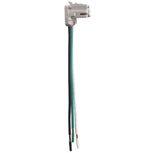 North American Compliant PlugTail® Connectors, Right Angle, Stranded, 6-in North American Compliant PlugTail® Connectors, Right Angle, Stranded, 6-in