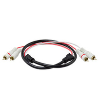Discontinued - Discontinued - Universal 2 L-R Audio Cable, 3 ft