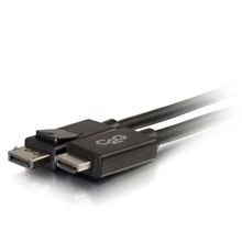 3ft (0.9m) DisplayPort™ Male to HDMI™ Male Adapter Cable - Black 3ft (0.9m) DisplayPort™ Male to HDMI™ Male Adapter Cable - Black