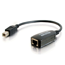 1-Port USB 1.1 Over Cat5 Superbooster™ Extender Dongle RJ45 Female to USB B Male Receiver 1-Port USB 1.1 Over Cat5 Superbooster™ Extender Dongle RJ45 Female to USB B Male Receiver
