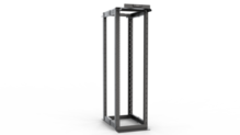 Mighty Mo 20 Dual Adjustable Base 4-Post Rack, 45 RU (7 FT), Adjustable 21"-32" depth, Tapped Rails, Black Mighty Mo 20 Dual Adjustable Base 4-Post Rack, 45 RU (7 FT), Adjustable 21"-32" depth, Tapped Rails, Black