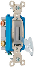 Industrial Extra Heavy Duty Specification Grade Lock Switch, Back and Side Wire, Gray Industrial Extra Heavy Duty Specification Grade Lock Switch, Back and Side Wire, Gray