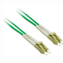 9.8ft (3m) LC-LC 50/125 OM2 Duplex Multimode PVC Fiber Optic Cable - Green 9.8ft (3m) LC-LC 50/125 OM2 Duplex Multimode PVC Fiber Optic Cable - Green