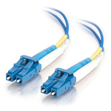 3.3ft (1m) LC-LC 9/125 OS2 Duplex Single-Mode Fiber Optic Cable - Plenum CMP-Rated - Blue 3.3ft (1m) LC-LC 9/125 OS2 Duplex Single-Mode Fiber Optic Cable - Plenum CMP-Rated - Blue
