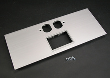 AL5200 Large Multi-Channel Raceway Duplex and 6A Mini Adapter Cover Plate AL5200 Large Multi-Channel Raceway Duplex and 6A Mini Adapter Cover Plate