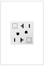 adorne® Tamper-Resistant 20A Duplex Self-Test GFCI Receptacles, White adorne® Tamper-Resistant 20A Duplex Self-Test GFCI Receptacles, White