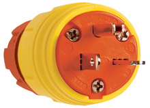 SteriGuard™ Antimicrobial Straight Blade Plug 20A, 250V, Yellow SteriGuard™ Antimicrobial Straight Blade Plug 20A, 250V, Yellow