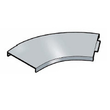 Trough 45 Bend Cover For 12'' Wide 45 Bend - Black Trough 45 Bend Cover For 12'' Wide 45 Bend - Black