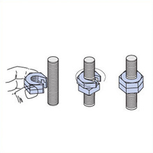 3/8'' Slip On Lock Nut (2 Pcs) [943352]