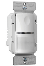 Discontinued - PlugTail® Commercial Passive Infrared (PIR) Wall Switch Sensor, White