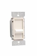 Discontinued - Discontinued - Wide Slide Series Dimmer, White