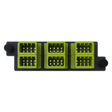 Infinium acclAIM, Fiber Conversion Adapter Panels, 48 Fiber, Lime Green