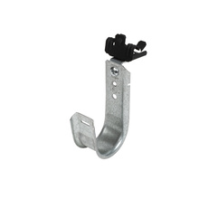 2'' Jhook Wide/Ret - 90 Deg Swivel Knockon Beam Clp 5/16''-1/2'' - Box Of 50 [F000642]