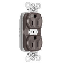 PlugTail® Tamper-Resistant Heavy Duty Spec Grade Plug Load Controllable Receptacle, 15A, 125V, Brown PlugTail® Tamper-Resistant Heavy Duty Spec Grade Plug Load Controllable Receptacle, 15A, 125V, Brown