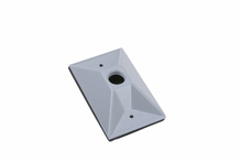 Outdoor Lamp Cluster Cover for Single Gang Box, Gray Outdoor Lamp Cluster Cover for Single Gang Box, Gray