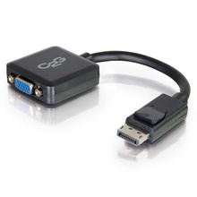 8in DisplayPort™ Male to VGA Female Active Adapter Converter (TAA Compliant) - Black 8in DisplayPort™ Male to VGA Female Active Adapter Converter (TAA Compliant) - Black