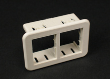 CM Ortronics TracJack 2A Mini Adapter Mounting Bezel CM Ortronics TracJack 2A Mini Adapter Mounting Bezel